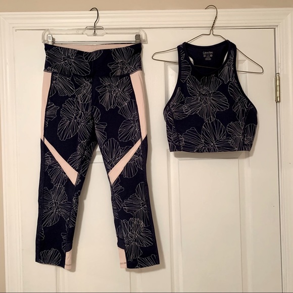 CALVIN KLEIN Performance: Leggings and Top - Picture 3 of 3